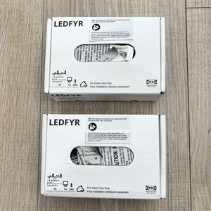 2x Ikea Ledfyr LED String 24 Mini White Lights Indoor 904.210.20